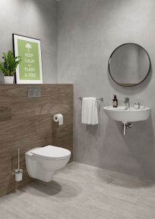 Клавиша смыва Vitra Uno 730-0280EXP Хром глянцевый